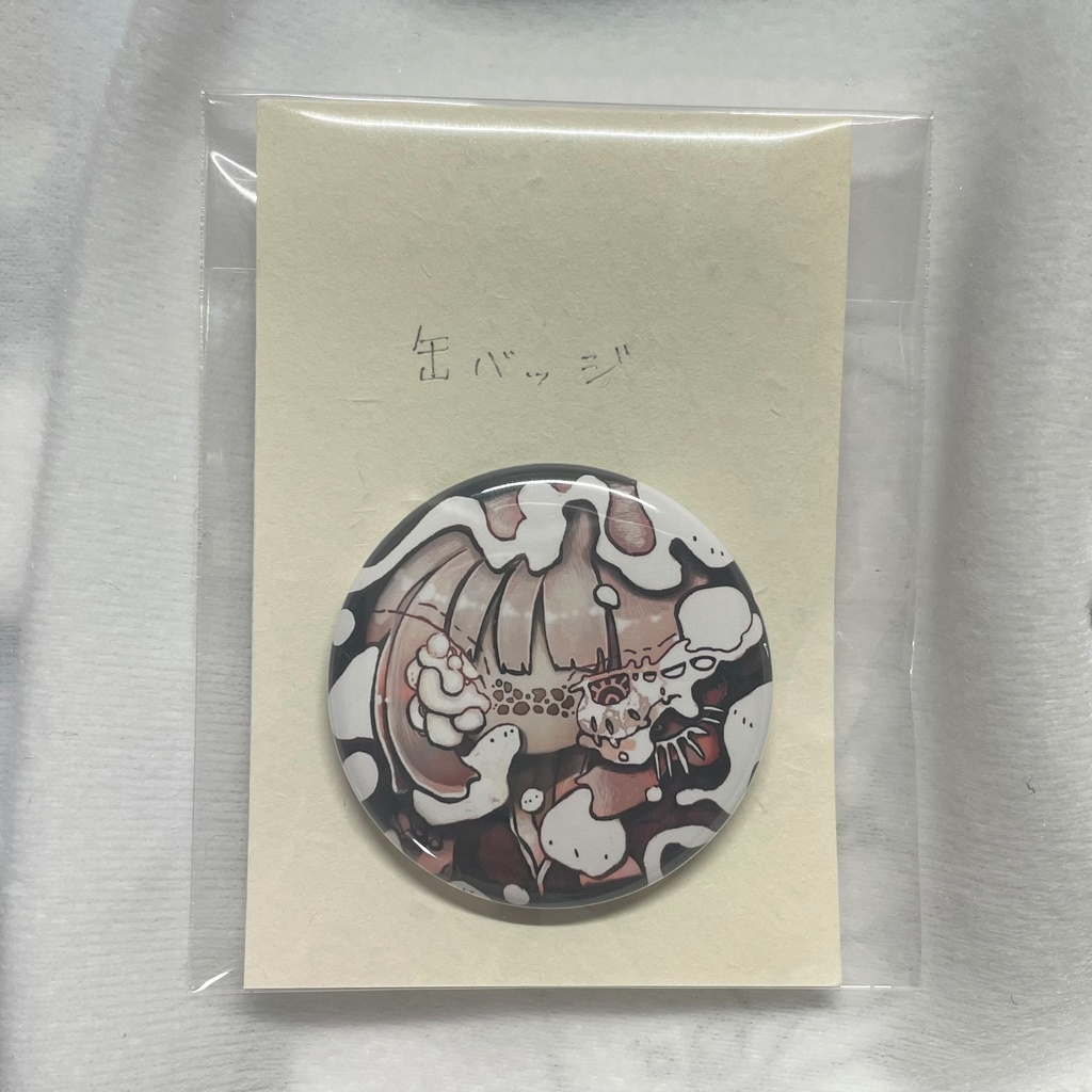 ミニ色紙と缶バッジのセット①