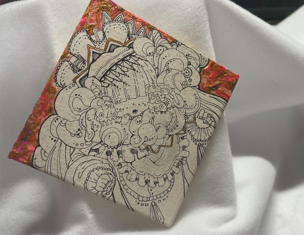 ミニ色紙と缶バッジのセット②