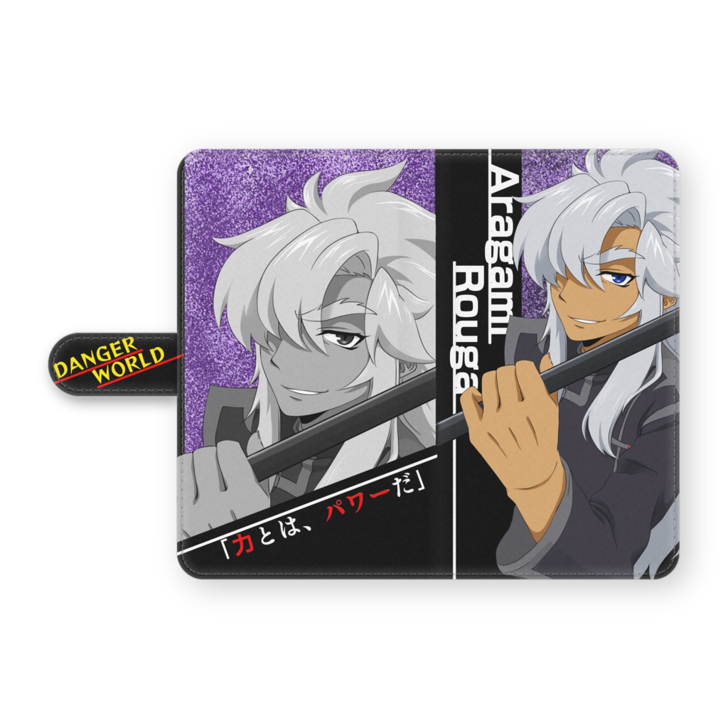 荒神ロウガ 手帳型スマホケース(S.M.L)