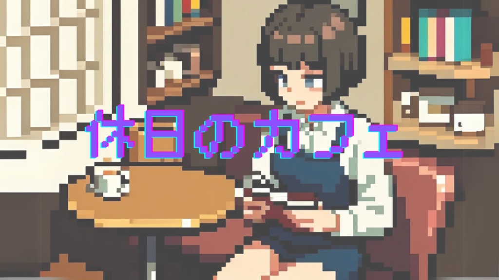 『休日のカフェ』