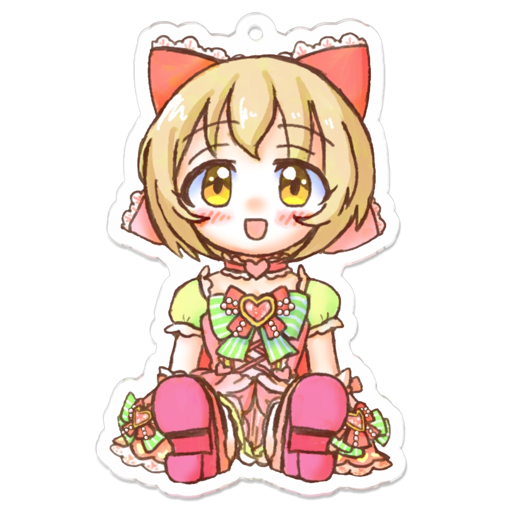 こはぬい風アクキー2025 70x70