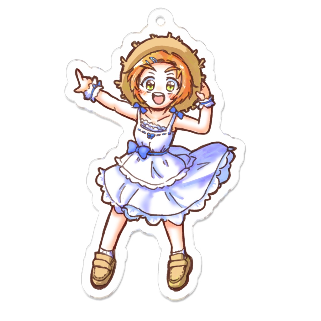 かお白ワンピアクキー2025 (100x100 or 70x70)