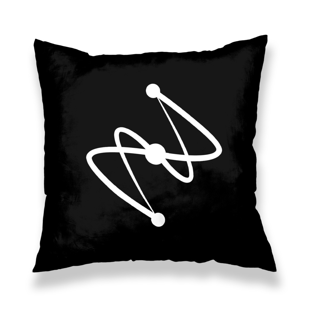 クッションカバー黒 (RX 8)