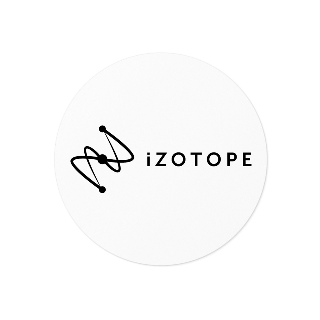 ステッカー (iZotope Logo)