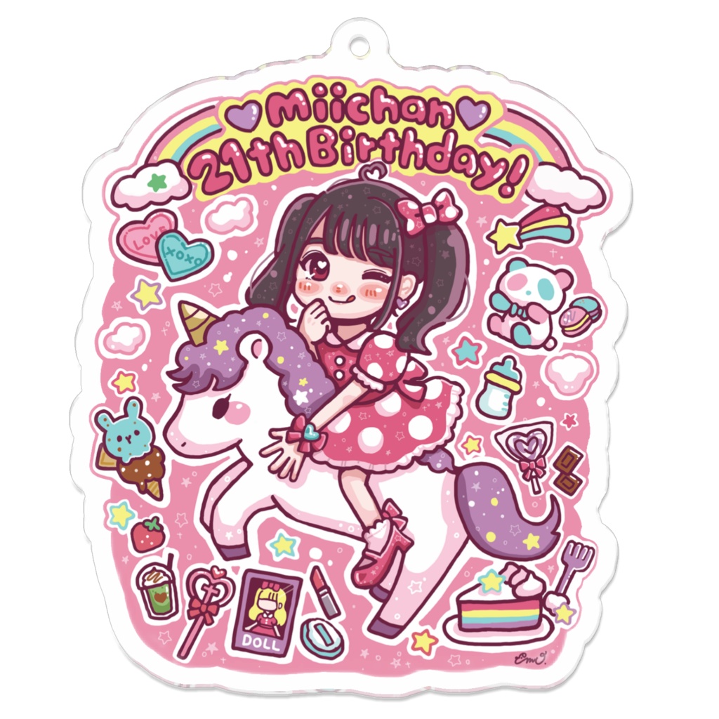 みぃちゃんおめでとうアクキー