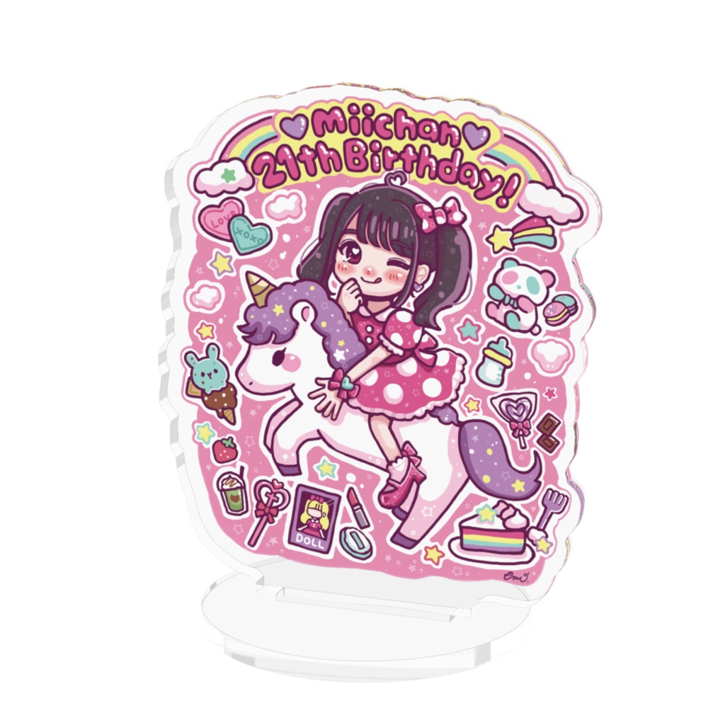 みぃちゃんおめでとうアクスタ