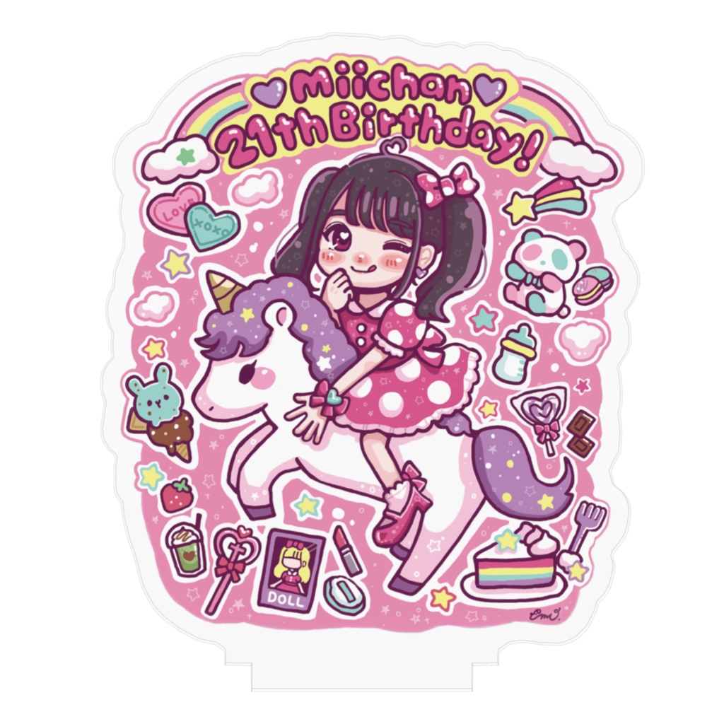 みぃちゃんおめでとうアクスタ