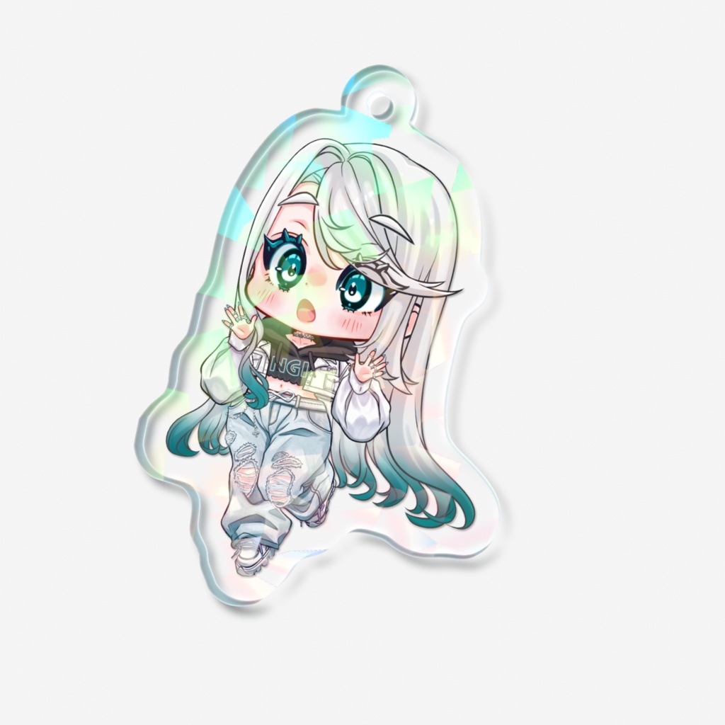 ホログラムアクリルキーホルダー