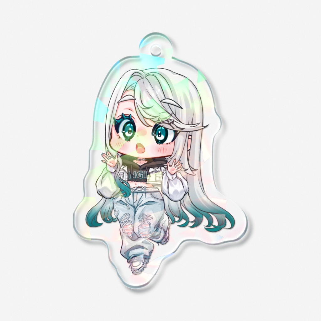 ホログラムアクリルキーホルダー