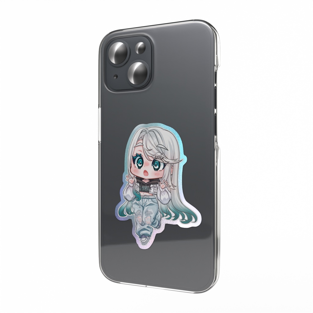 オーロラスマホステッカー