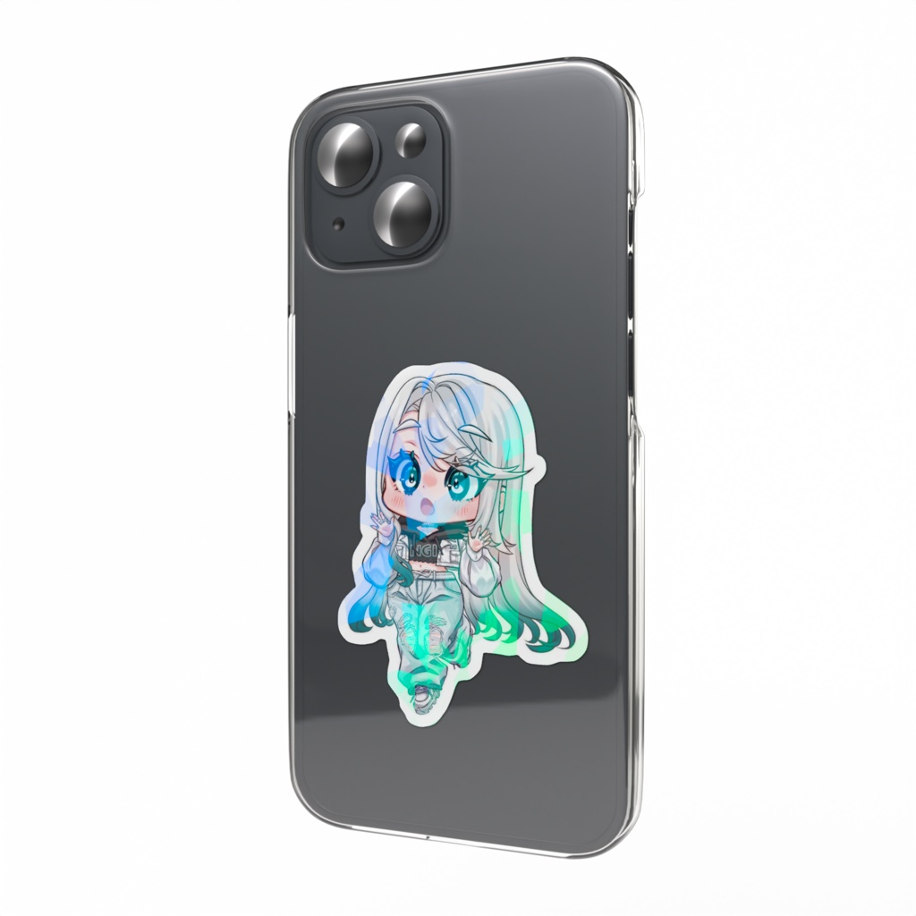 ホログラムスマホステッカー