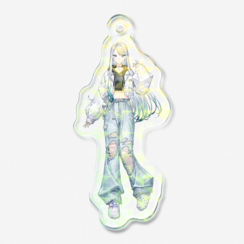 ホログラムアクリルキーホルダー