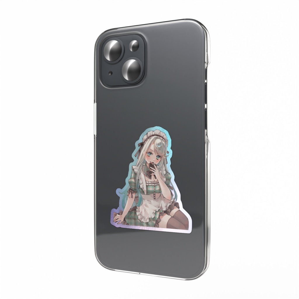 2026 ValentineDay オーロラスマホステッカー