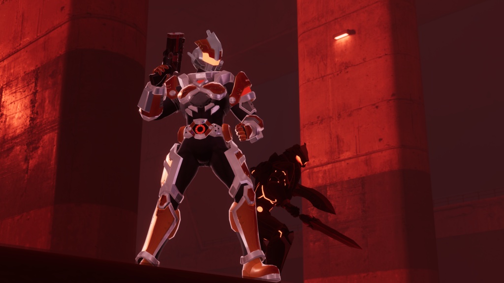 オリジナル3Dモデル「仮装戦騎AED」ver1.00