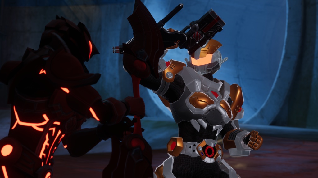 オリジナル3Dモデル「仮装戦騎AED」ver1.00
