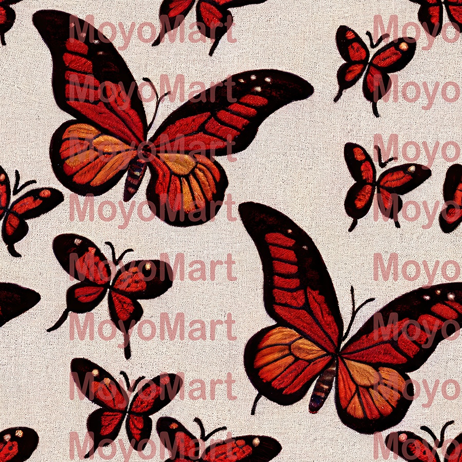 高解像度シームレスパターン10種 - 自然の刺繍