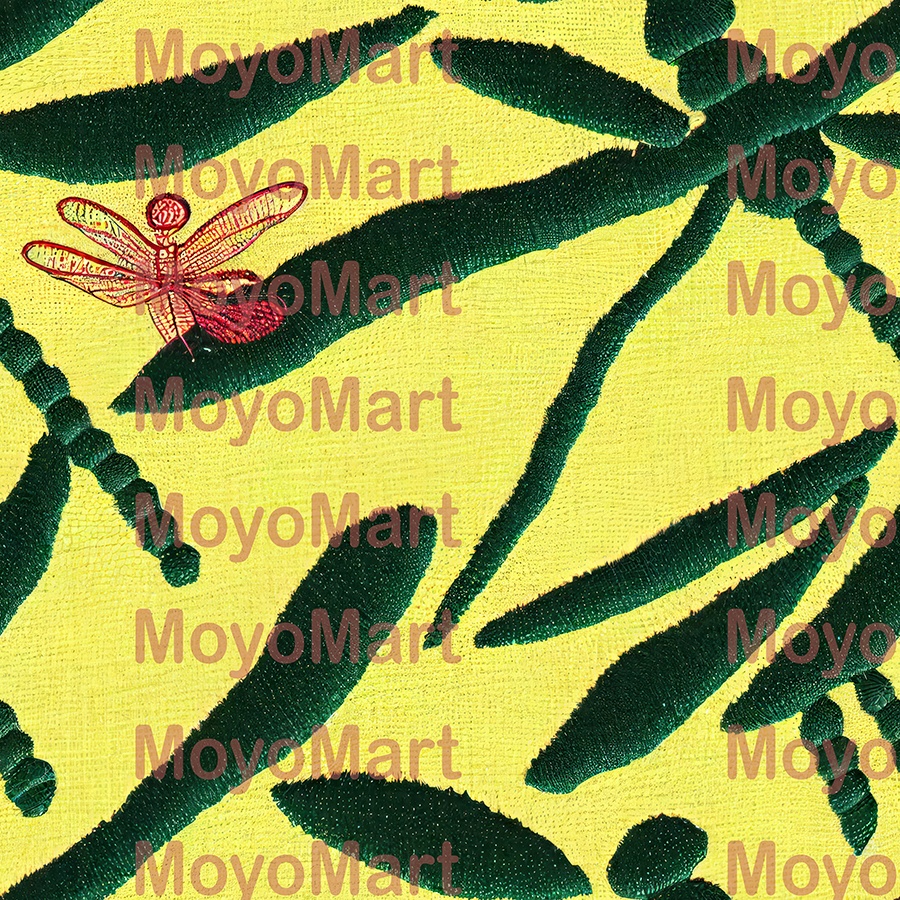 高解像度シームレスパターン10種 - 自然の刺繍