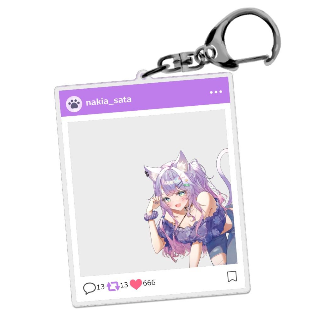 沙汰ナキア30万人記念グッズ【受注生産~9/7(土)まで】