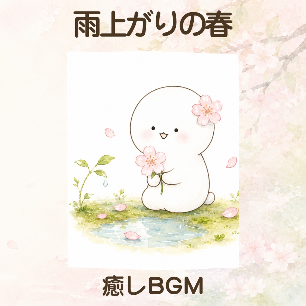 【癒しBGM】やさしいピアノ｜雨上がりの春【ゆる神さまBGM】コノハナサクヤヒメ