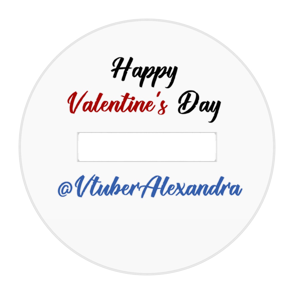 2021バレンタインアクリルフィギュア