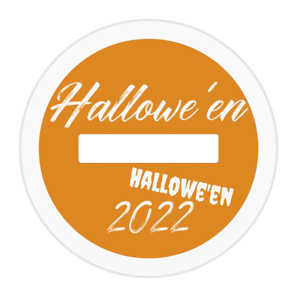 2022ハロウィン絵アクリルフィギュア