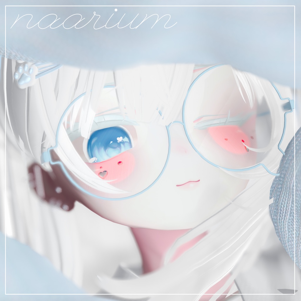 【3Dモデルアクセサリ】Lyrical Glasses