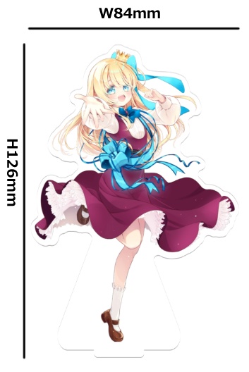 みやざわはじめアクリルスタンド（縦120mm規格）