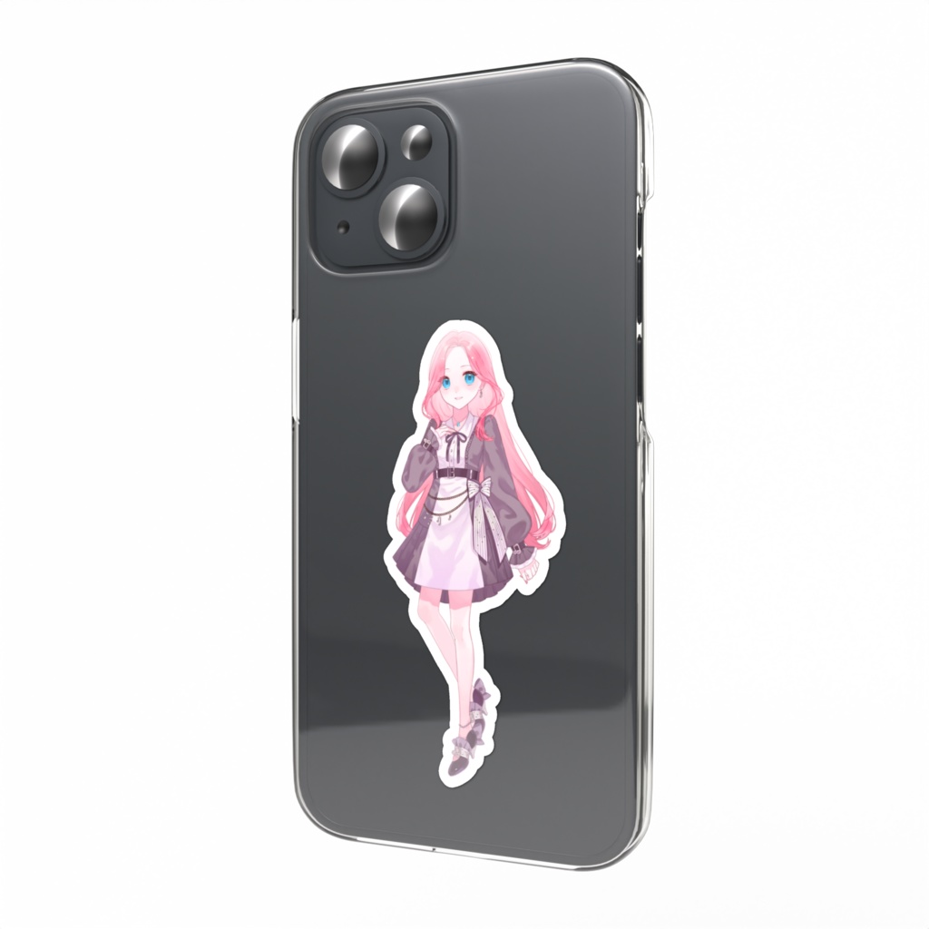 【雨遊】スマホステッカー