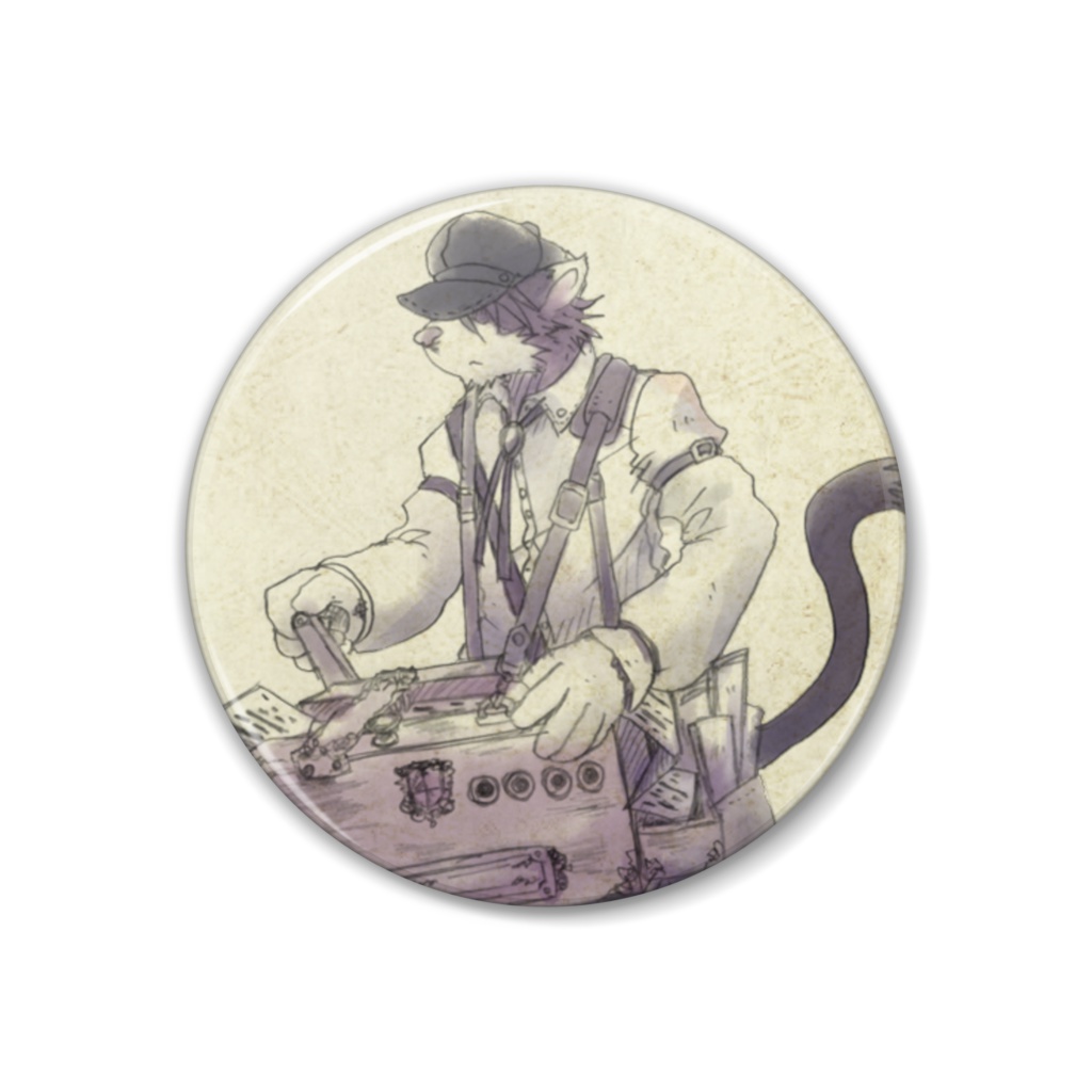 u_sk rakgaki collection 缶バッジ