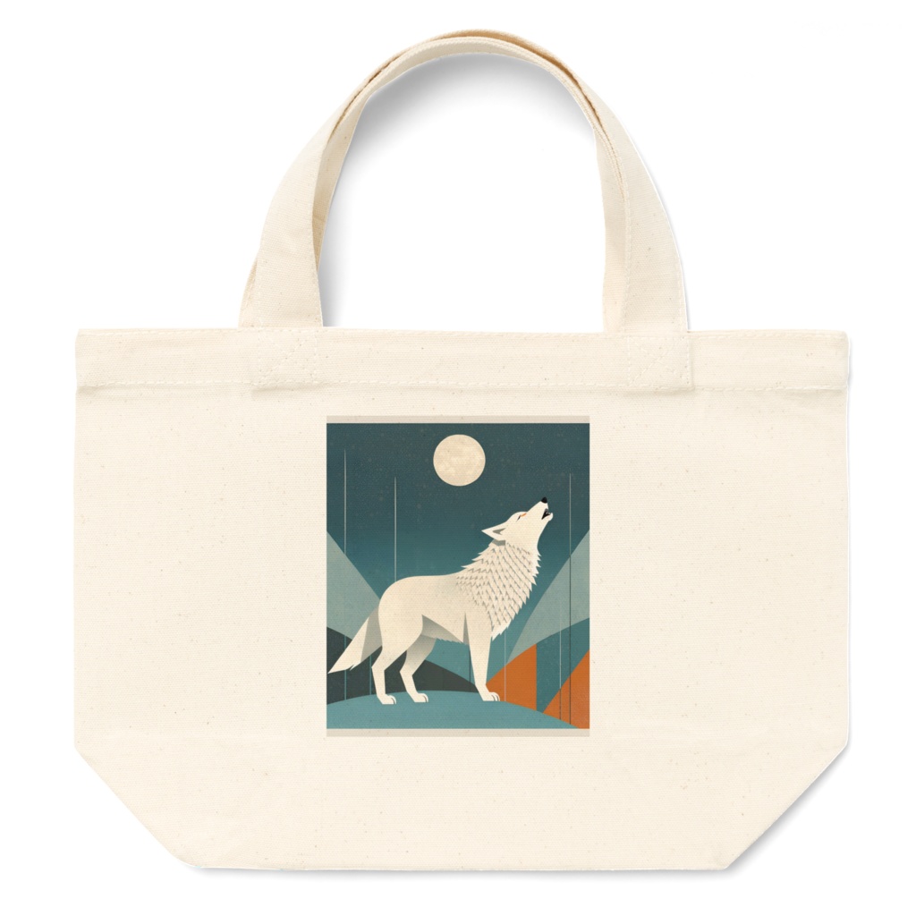 オオカミ トートバッグ
