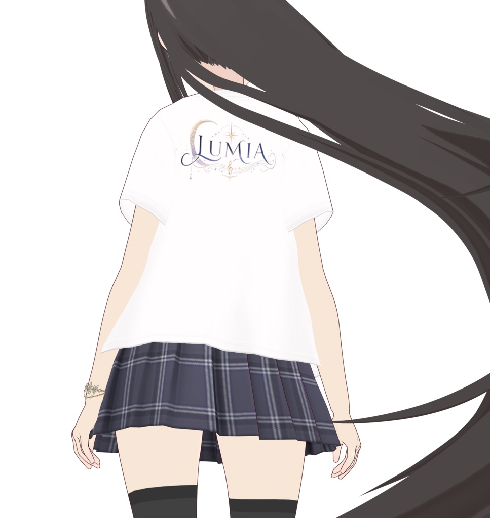 LUMIA Music Lounge Vol.1 ~生命の灯り~ TOUR Tシャツ【VRoid Studio対応】