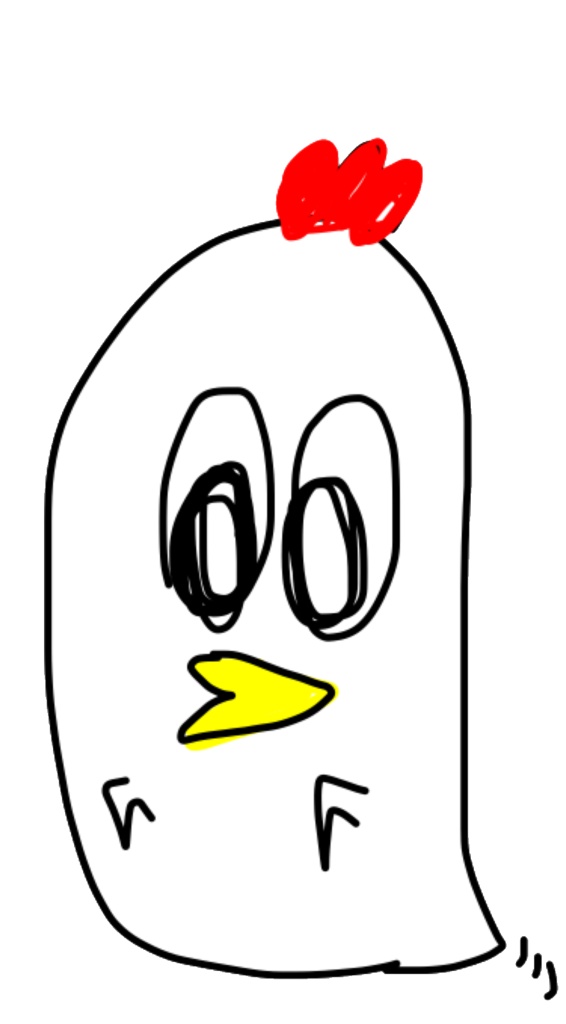 Reikai Ghost Chicken Tee (White)