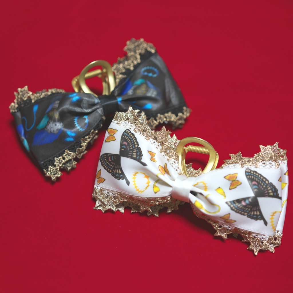 【FGO】オベロンイメージプリントリボンのバンスクリップ