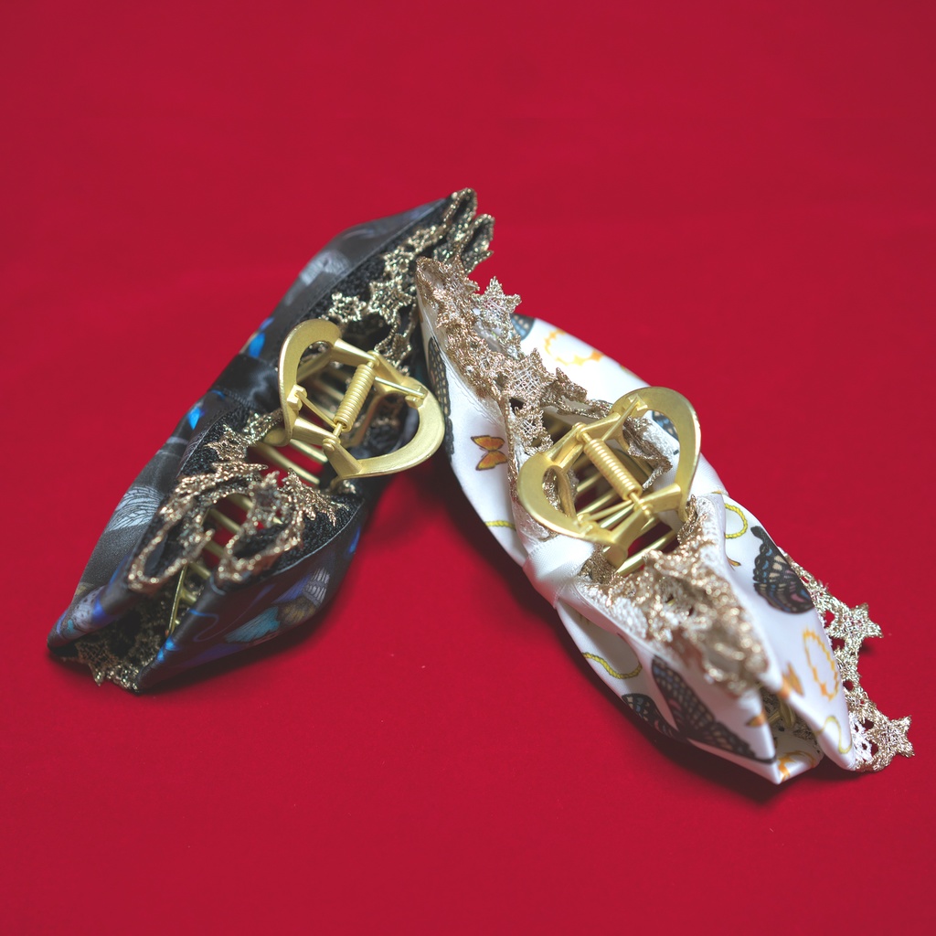 【FGO】オベロンイメージプリントリボンのバンスクリップ