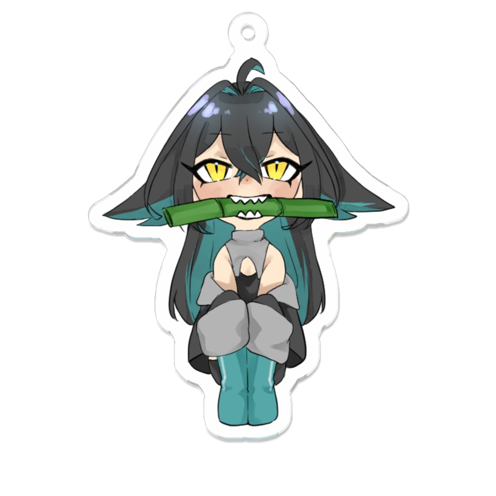 はい竹アクリルキーホルダー