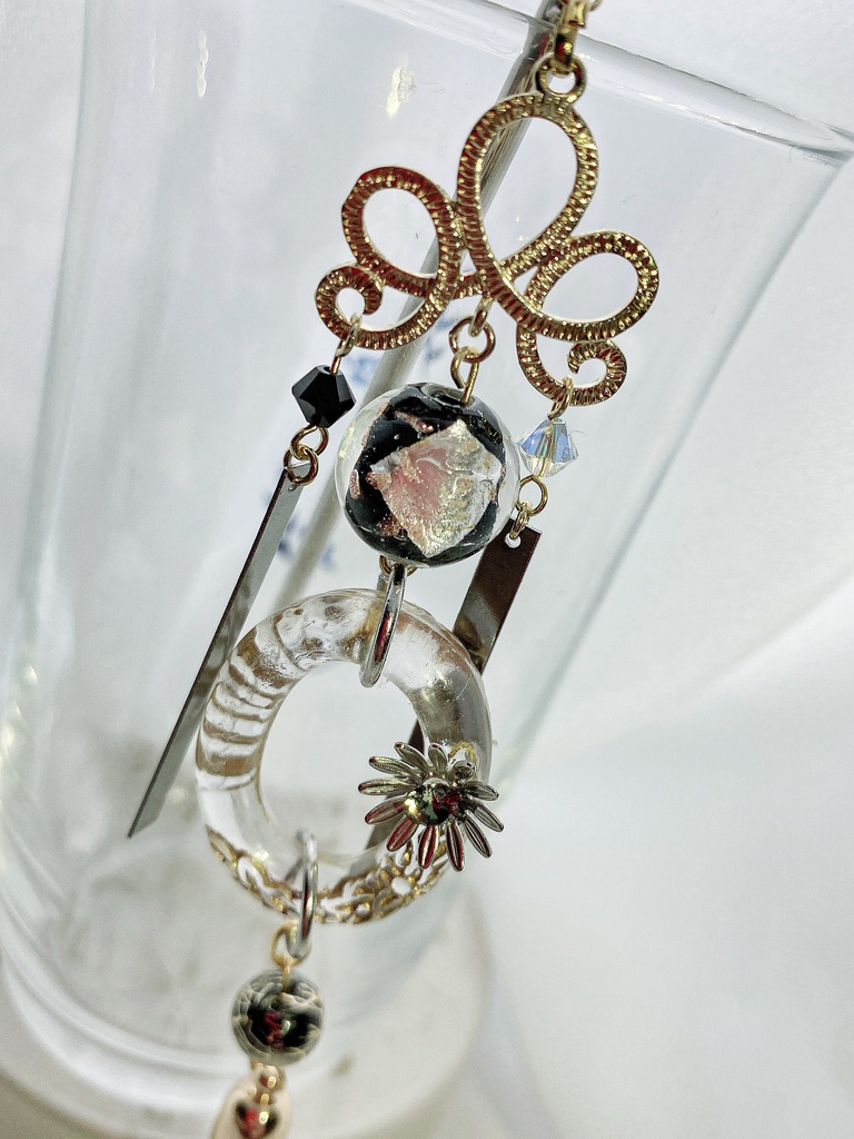 白黒無常 簪(かんざし):残花の涙