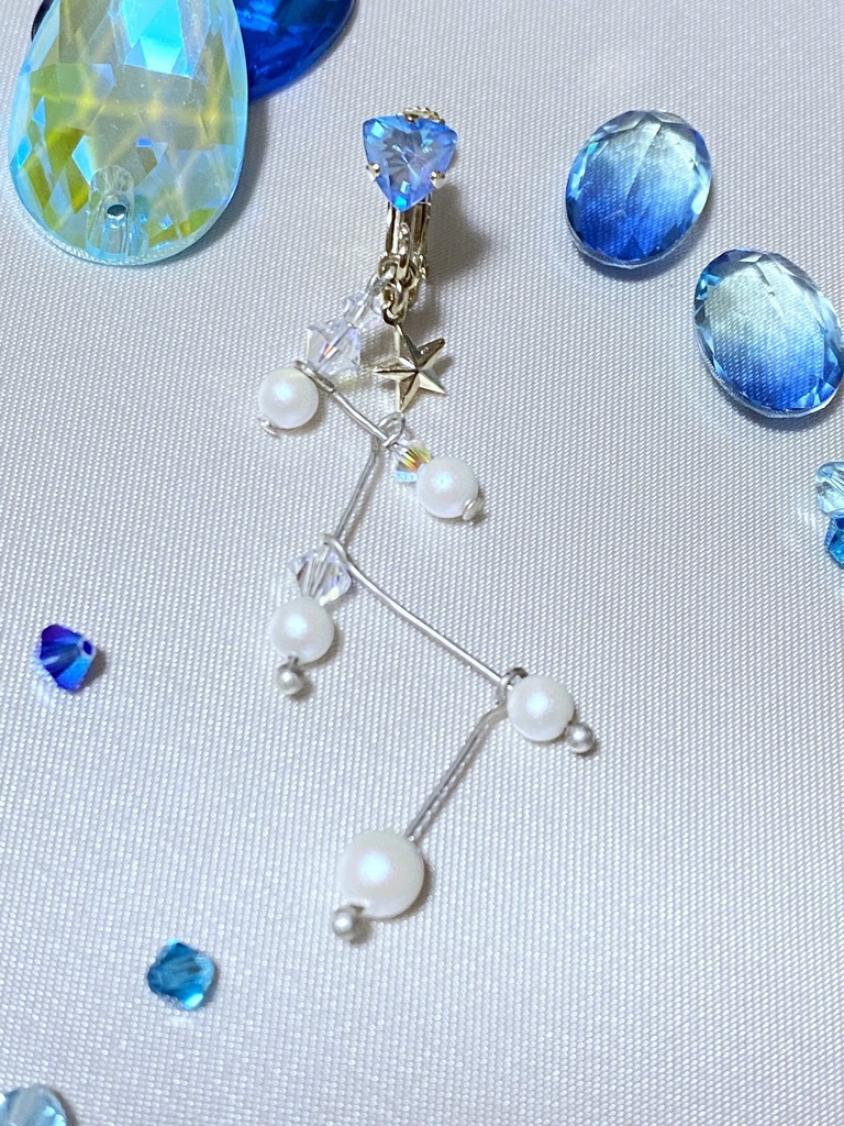 占い師 解厄モチーフ イヤリング(ピアス)