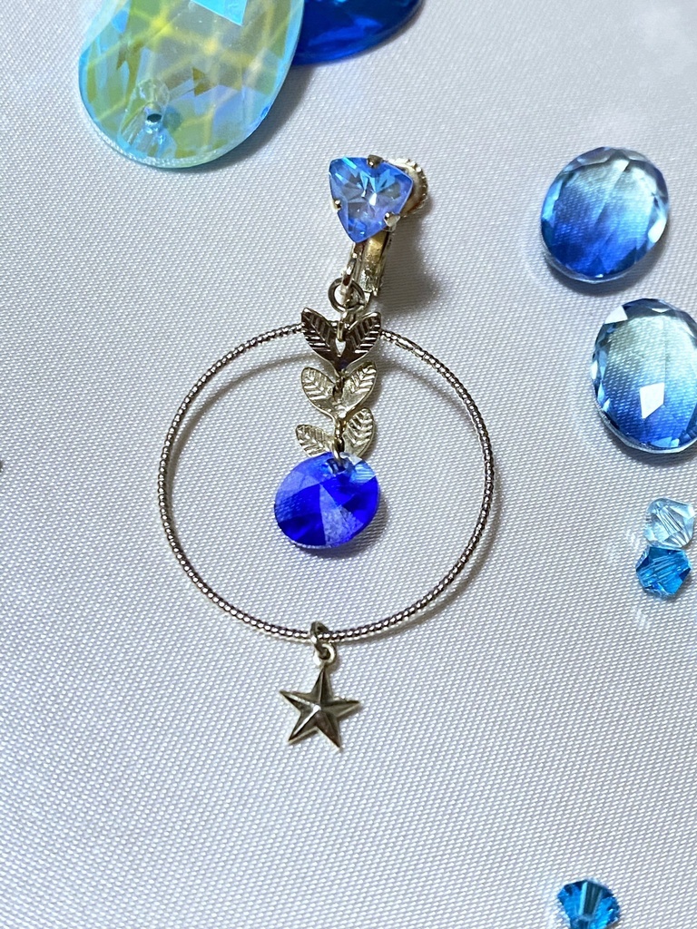 占い師 解厄モチーフ イヤリング(ピアス)