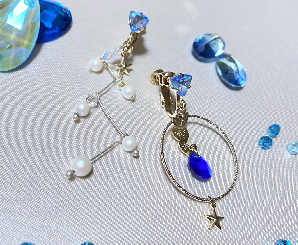 占い師 解厄モチーフ イヤリング(ピアス)