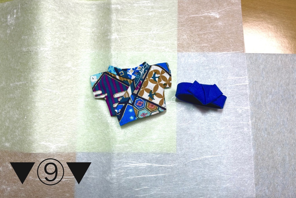 10cm ぬい 浴衣セット(帯+浴衣本体)