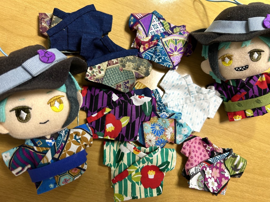 10cm ぬい 浴衣セット(帯+浴衣本体)