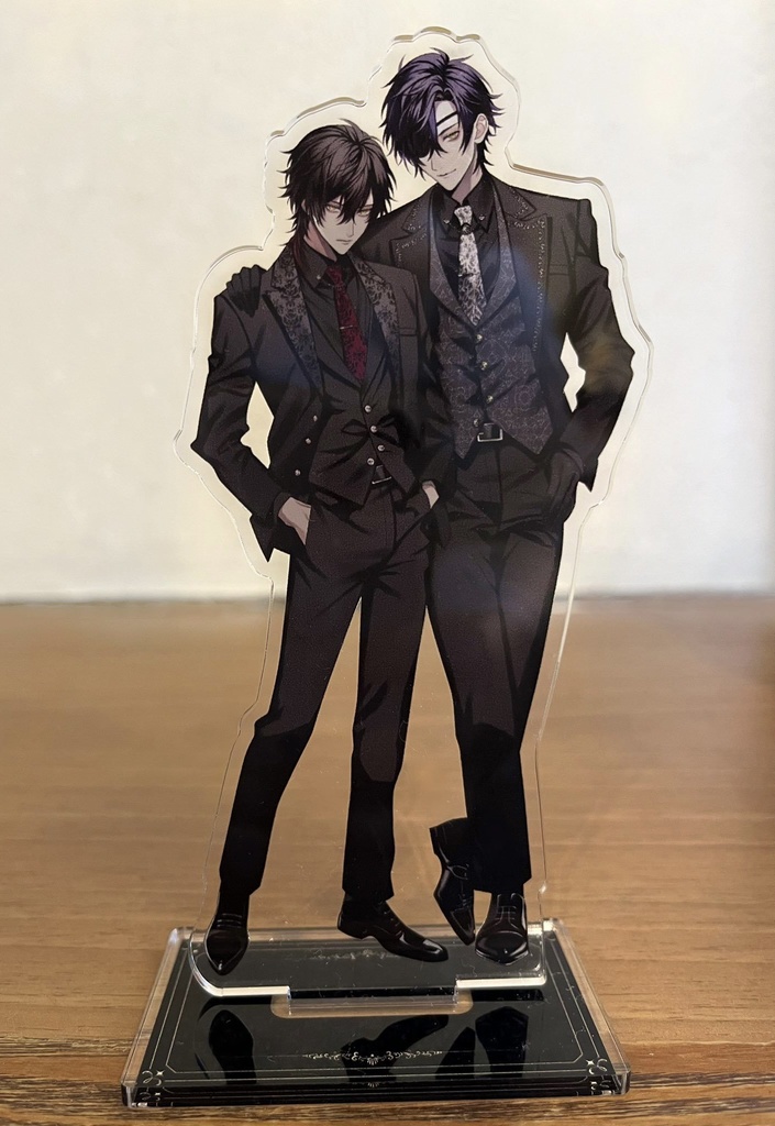 燭台切光忠/大倶利伽羅 みつくりBlackスーツアクリルスタンド