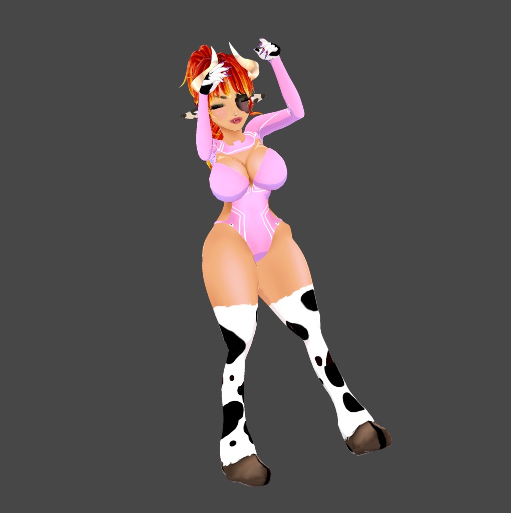 Cow Hoof Boots Vroid! 