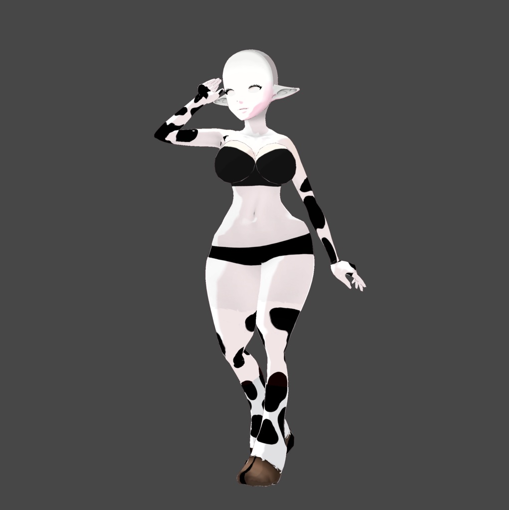 Cow Hoof Boots Vroid!