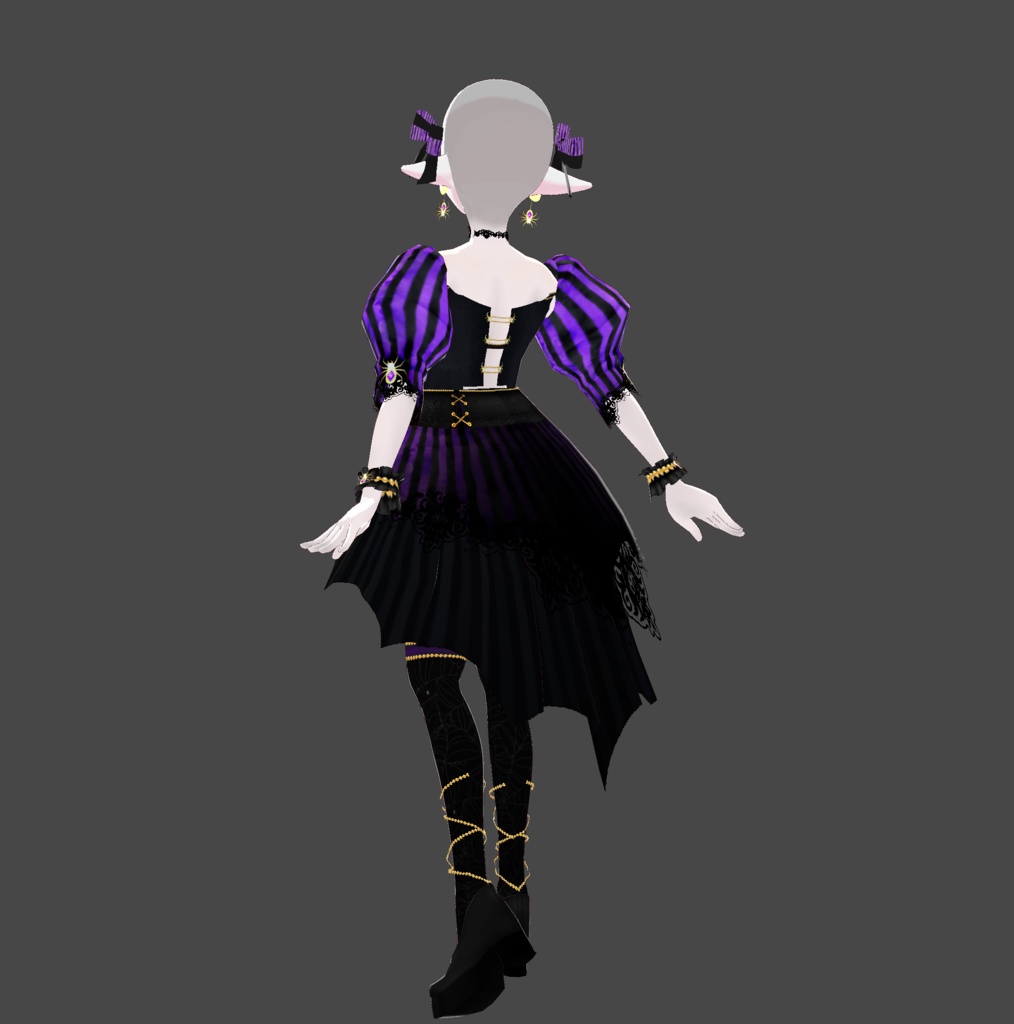 Spider Queen Halloween Full Outfit