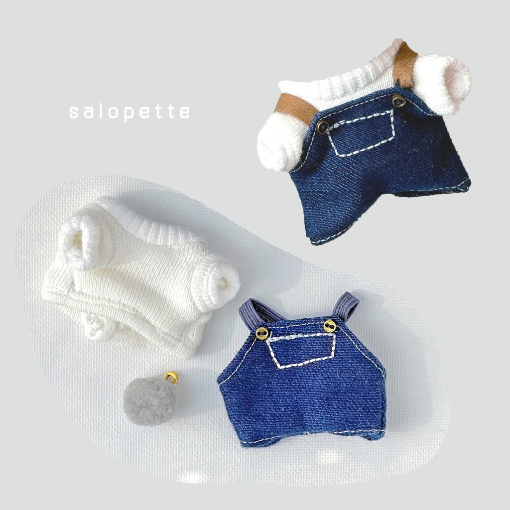 salopette&まえならえsweat