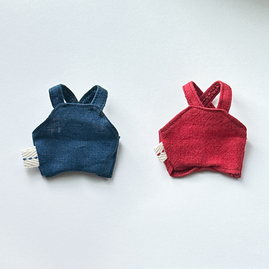 AO to AKA linen fabric overalls.