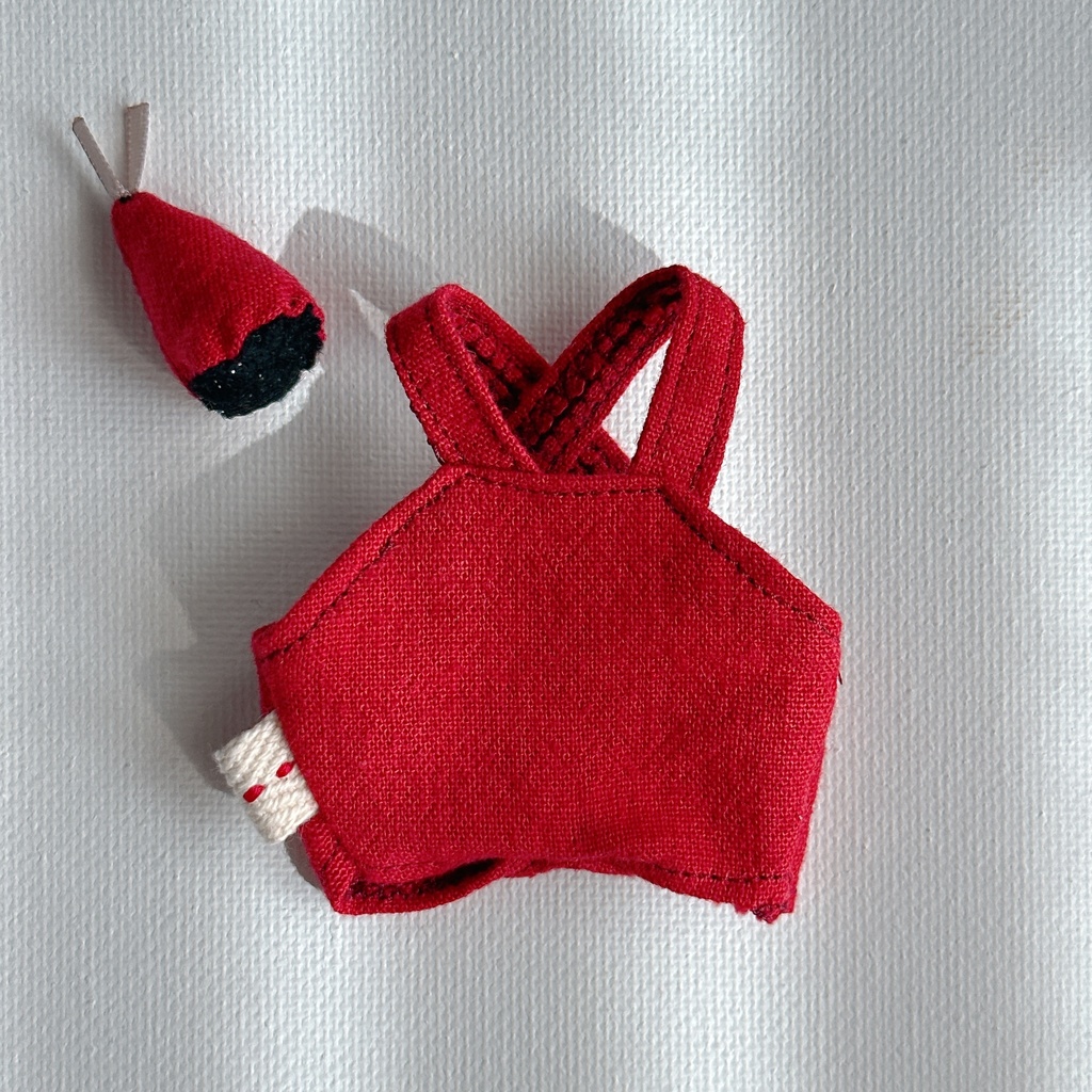 AO to AKA linen fabric overalls.