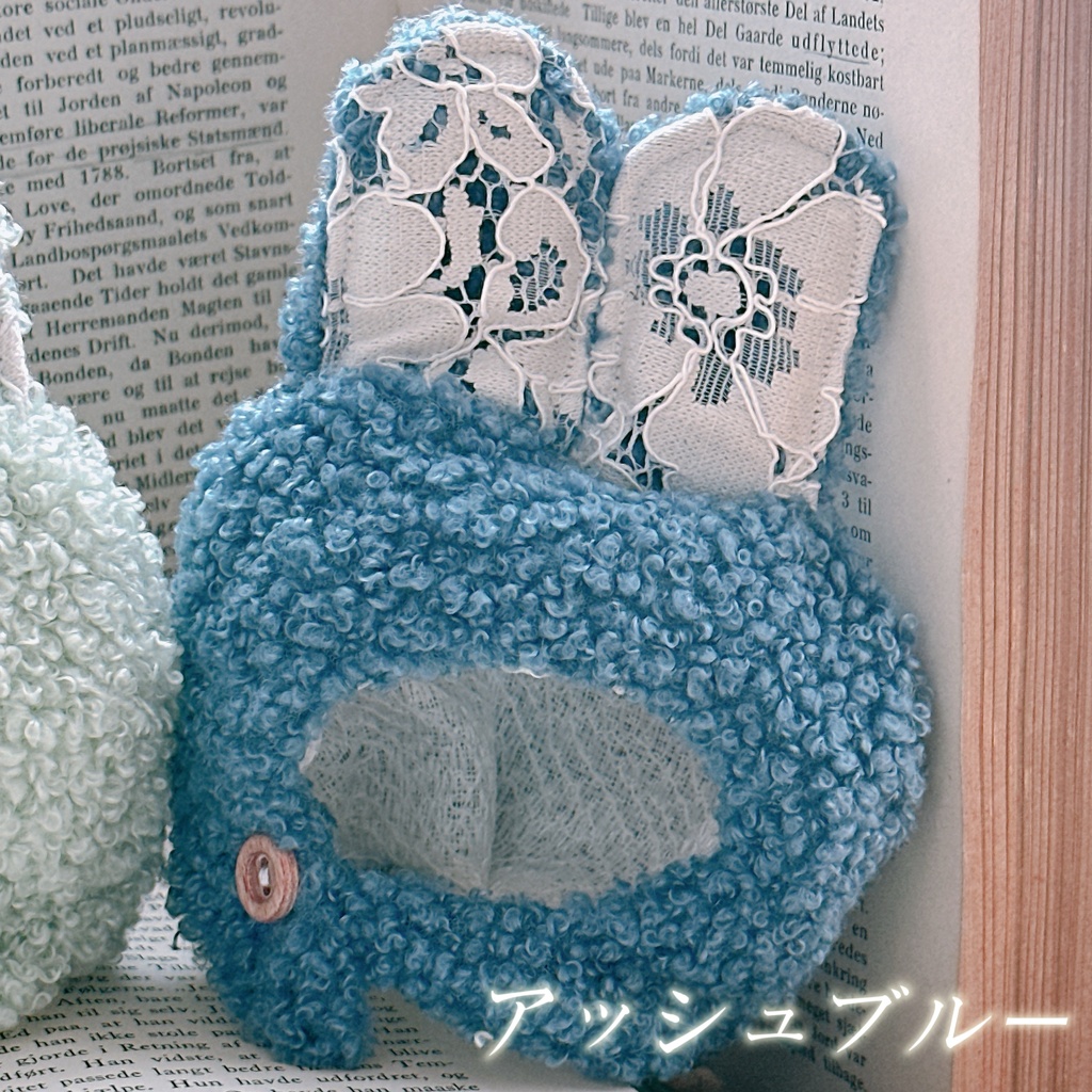 すっぽりうさぎ帽子 全4種