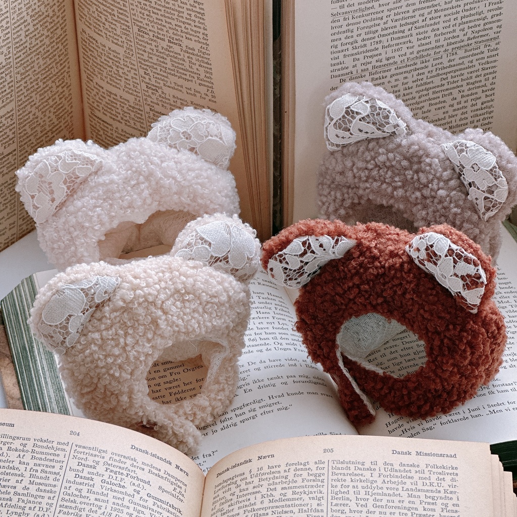 すっぽりくま帽子 全4種